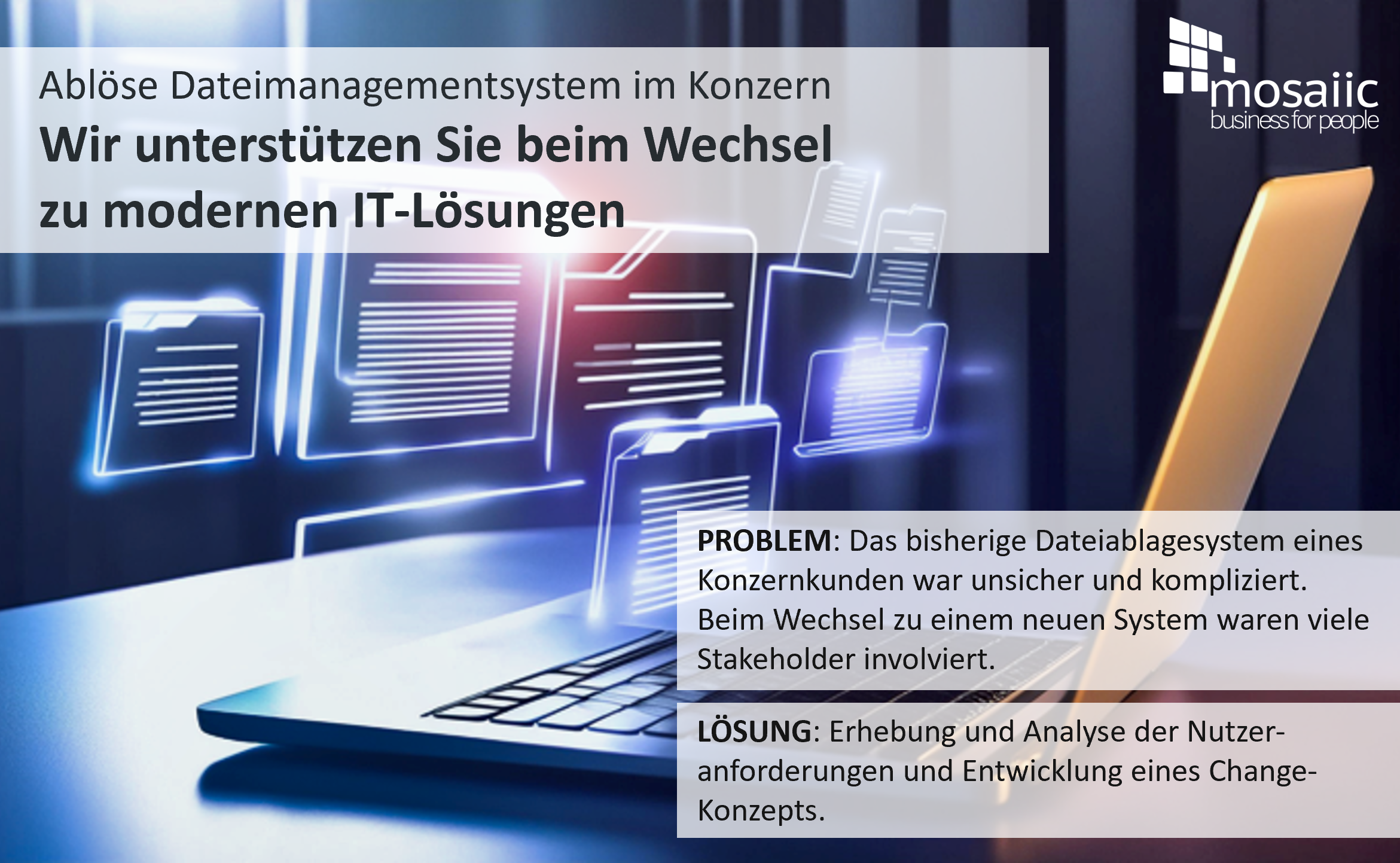 Projektreferenz Dateimanagementsystem