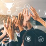 Team-Erfolg-Organisationsstruktur